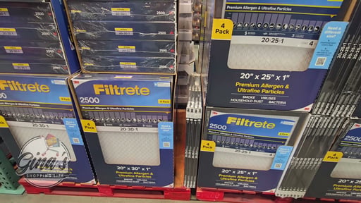 3M Filtrete 2500 Series 20x25x1 4-Pack Furnace Filter