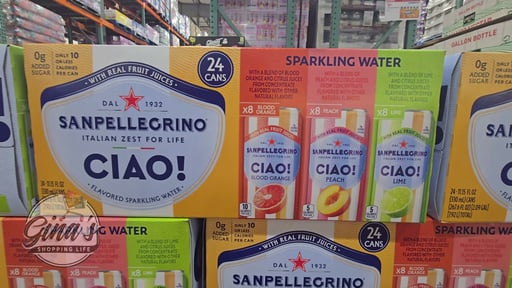 San Pellegrino Ciao Rainbow Variety Pack, 24 Count, 11.15 fl oz Cans