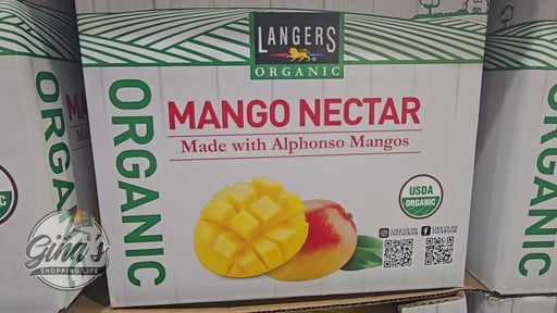 Langers Organic Mango Nectar 128 oz