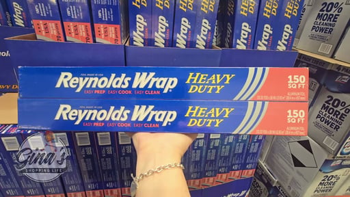 Reynolds Wrap Heavy Duty Aluminum Foil, 2 Count, 150 sq ft Each