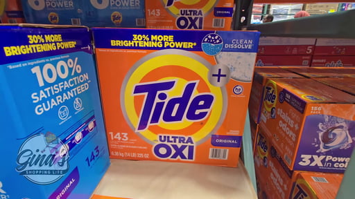 Tide Powder Detergent HE with Ultra Oxi 225oz 143 Loads (14.0lb)