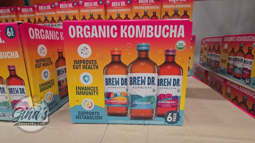 Brew Dr. Organic Kombucha Variety Pack 6/14 oz