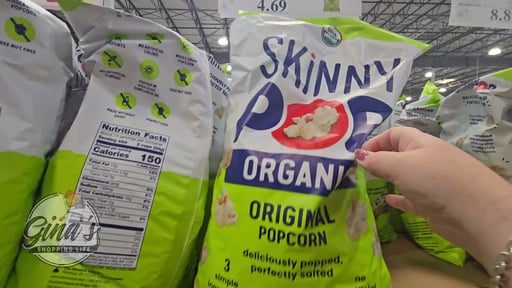 SkinnyPop Organic Popcorn, Sea Salt, 14 oz