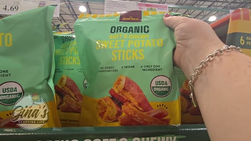 Snak Yard Organic Sweet Potato Sticks, 6/2.82 Ounce Packs