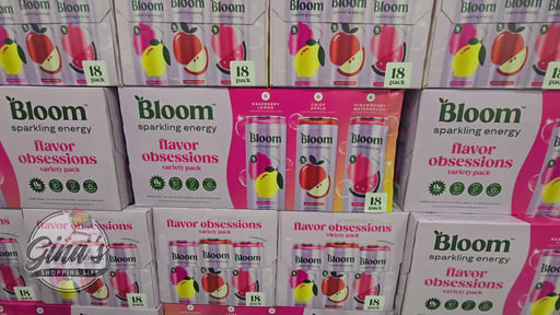Bloom Sparkling Energy Drink Variety Pack, 18 x 12 fl oz Cans