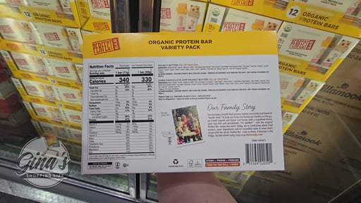 Organic Perfect Bar Variety Pack, 12 Count, 2.39 Ounce Each