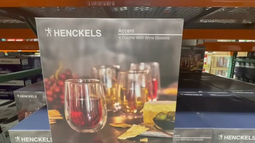 Henckels Wine Glasses Set of 4