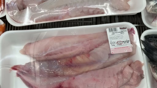 Fresh Wild Monkfish Fillet Per Lb.