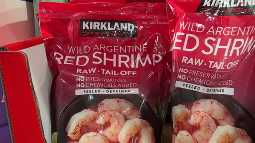 Kirkland Signature Wild Argentine Red Shrimp