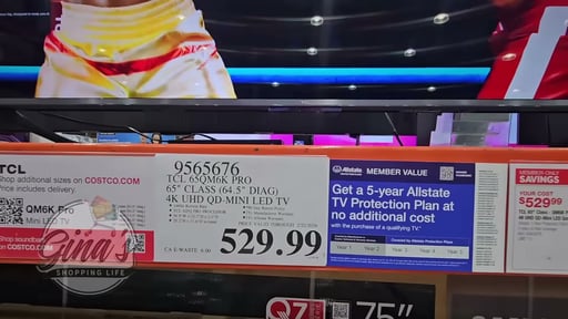 TCL 65QM6K Pro 65" Class (64.5" Diag) 4K UHD QD-Mini LED TV