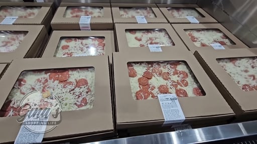 Pepperoni Pizza Take and Bake on Roman Style Pinsa