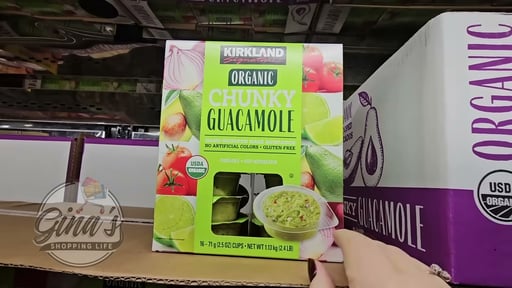 Kirkland Signature Organic Guacamole 16/2.3 oz Cups