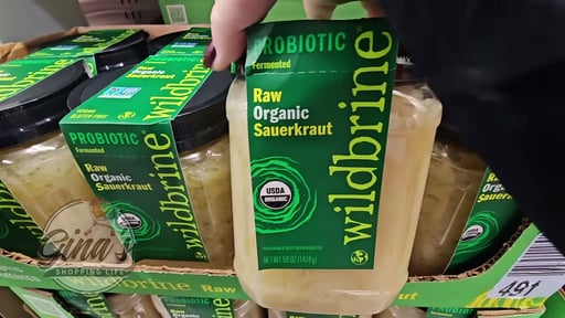 Wildbrine Raw Organic Sauerkraut 50 oz (3.12 lbs)