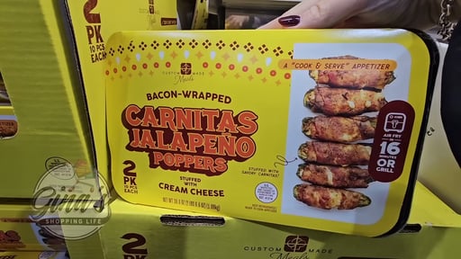 Custom Made Meals Bacon Wrap Jalapeno 2 Pack 10 Count Each