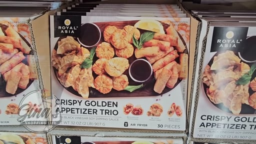 Royal Asia Crispy Golden Appetizer Trio 30 Count 32 Ounces