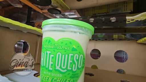 Queso Mama White Queso with Diced Green Chiles