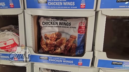 Kirkland Signature Chicken Wings 10 lb Bag