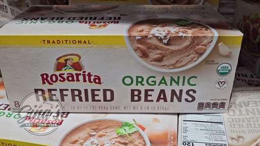 Rosarita Organic Refried Beans 8/16 oz