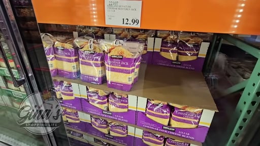 Kirkland Signature Shredded Cheddar Jack Cheese 2/2.5 lb