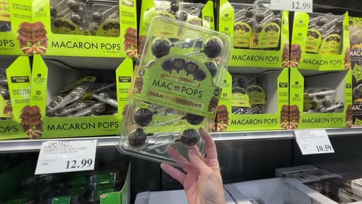 Macarroz Dubai Choc Mac Pop 10 Count