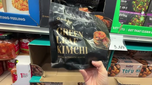 Ourhome Green Leaf Kimchi 1.8 Pounds