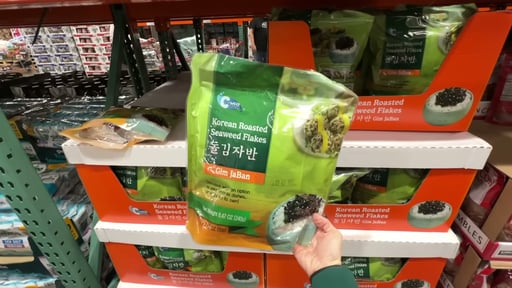 C-Weed Korean Roasted Gim (Seaweed Flakes), 3 x 2.82 oz Bags
