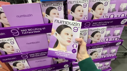 Numbuzin No.9 NAD+ Bio Lifting Sheet Mask 16-Count