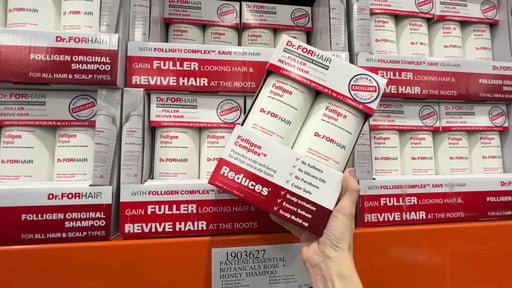 Dr. FORHAIR Folligen Anti-Thinning Biotin Shampoo 25 fl oz 2-Pack