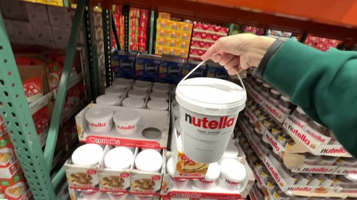 Nutella Hazelnut Spread 6.6 LB tub