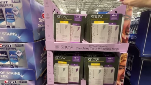 SNOW Whitening Strips 42 Diamond Treatments 14 Purple Treatments