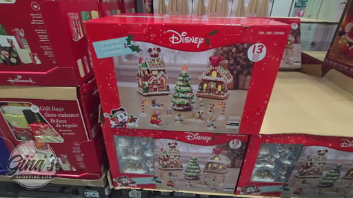Disney Holiday Gingerbread Village, 13-Piece Set
