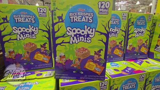 Kellogg's Rice Krispies Treats Spooky Minis, 120 ct