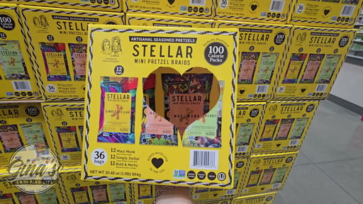 Stellar Mini Pretzels Variety Box, 36 CT