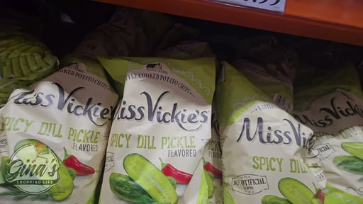 Miss Vickie's Spicy Dill Pickle Chips 22 oz