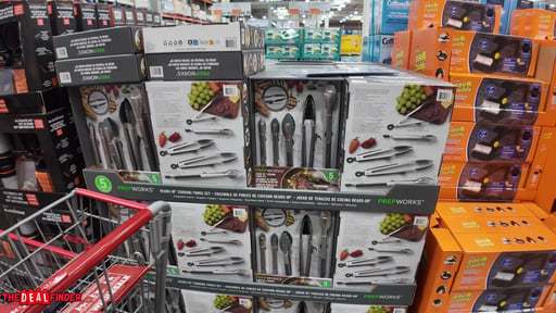PrepWorks Heads-Up Cooking Tongs 5-Piece Set