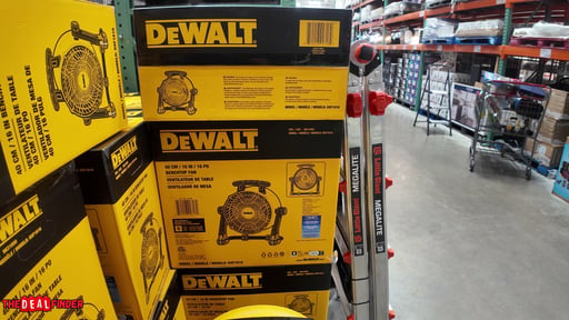 DEWALT 16" Benchtop or Hanging Fan