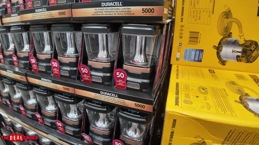 Duracell Tri-Power Solar Lantern 5000 Lumens