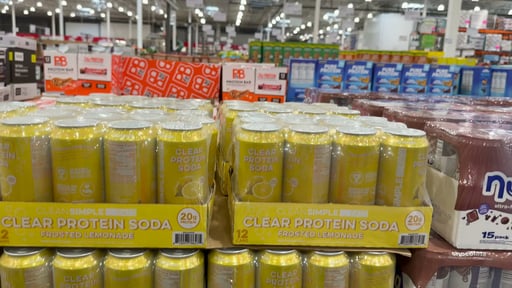 Clean Simple Eats Clear Protein Soda, 16 fl oz, 12 Pack
