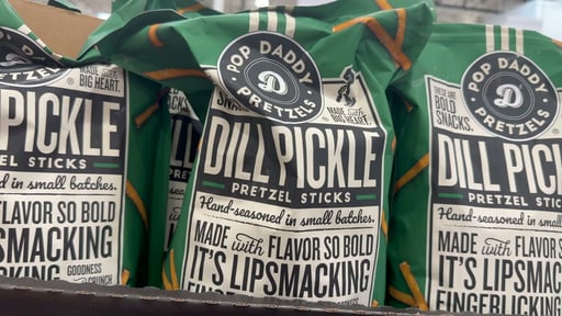 Pop Daddy Pretzels Dill Pickle 28 Ounce Bag