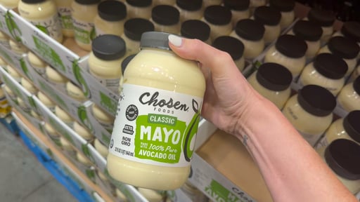 Chosen Foods Avocado Mayonnaise 32 Ounce Jar