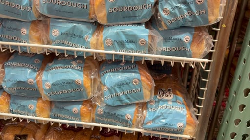 Farm to Market Sliced Sourdough 2 Pound Loaf