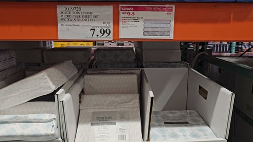 South Point Home Microfiber Sheet Set 4-Piece Twin XL or Full
