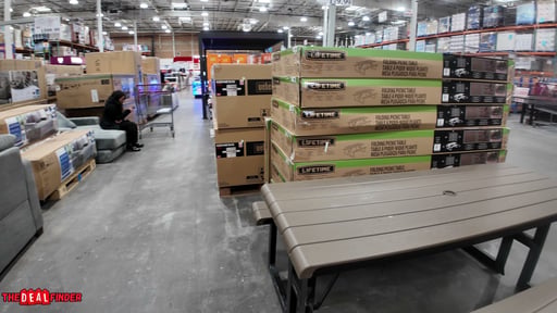 Lifetime Folding Picnic Table Commercial Quality