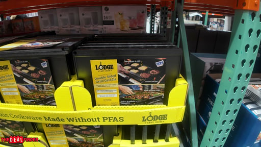 Lodge Seasoned Cast Iron Reversible Grill/Griddle