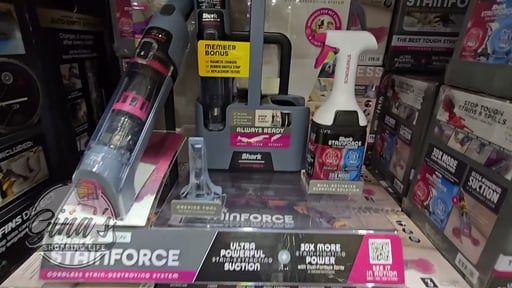 Shark StainForce Cordless System with Stain Striker Formula