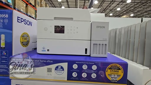 Epson EcoTank ET-3958 Wireless All-in-One Color Supertank Printer
