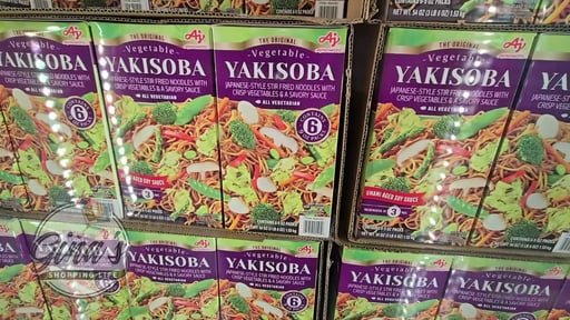 Yakisoba Japanese Style Noodles Stir Fry with Vegetables 6/9 oz