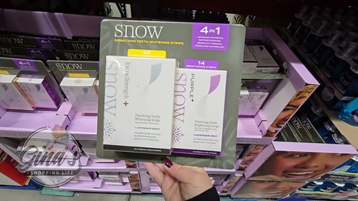 SNOW Whitening Strips 42 Diamond Treatments 14 Purple Treatments