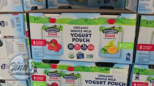 Stonyfield Organic Yogurt Pouch (16-pack)