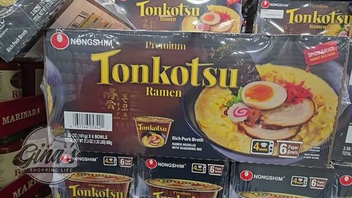 Nongshim Tonkotsu Ramen Bowl 6/3.56 oz